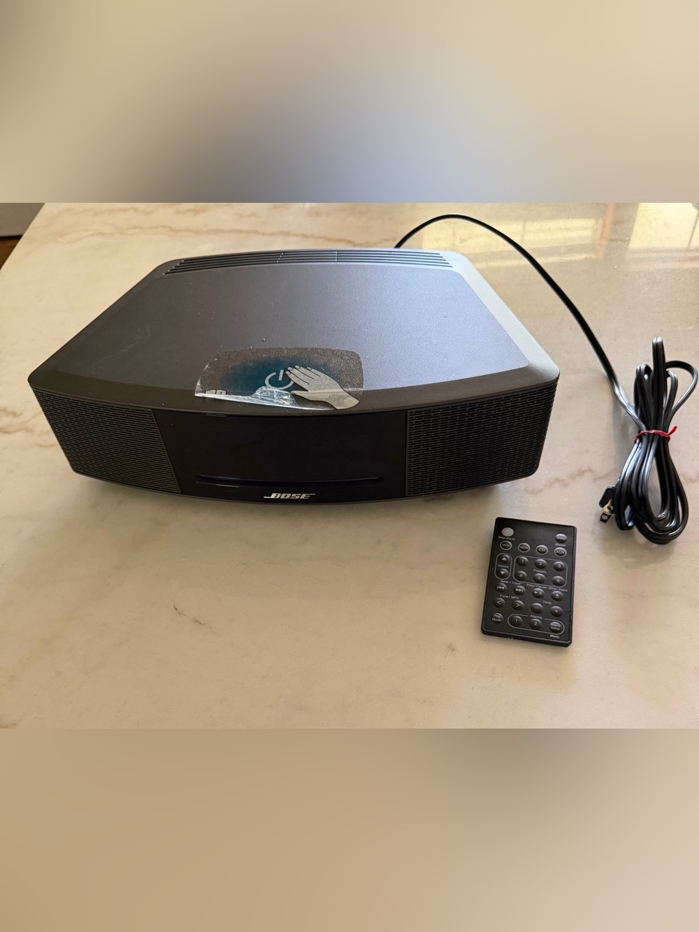 BOSE Wave Music System IV AM/FM Radio/CD Player black w/Remote works great!